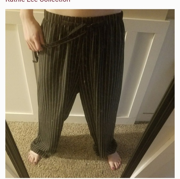 Vintage Striped Stretchy Lounge Dress 